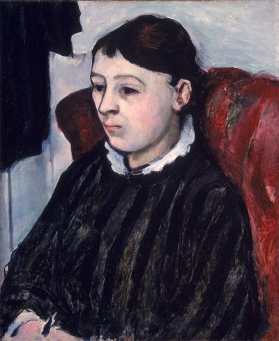 Madame Cezanne, ca. 1883-85 von Paul Cézanne